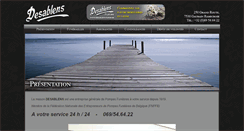Desktop Screenshot of desablens.be